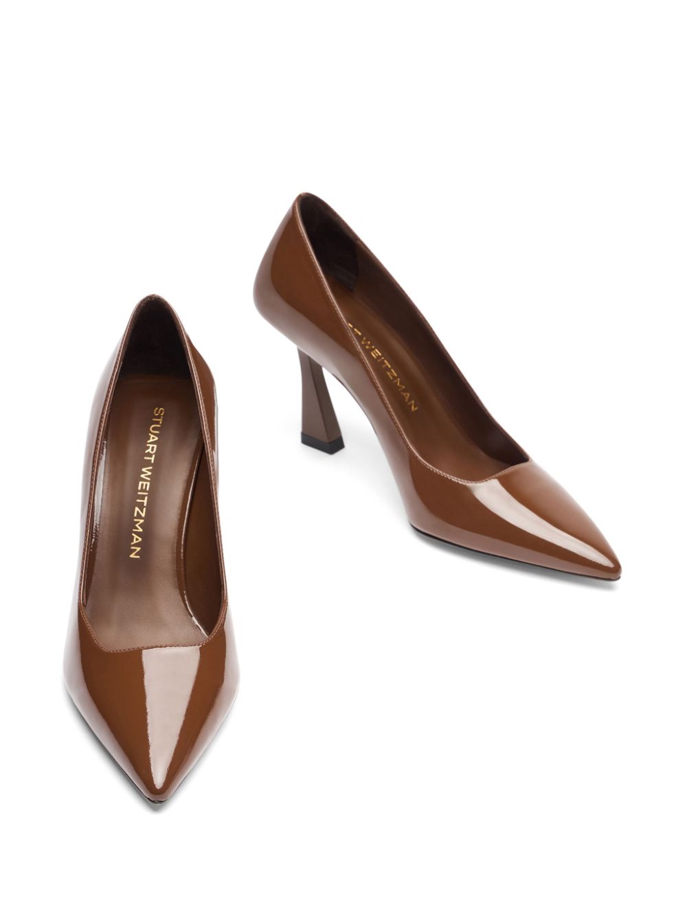 Stuart Weitzman 85mm Vinnie pumps Brown