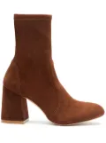 Stuart Weitzman ankle-length suede boots - Brown