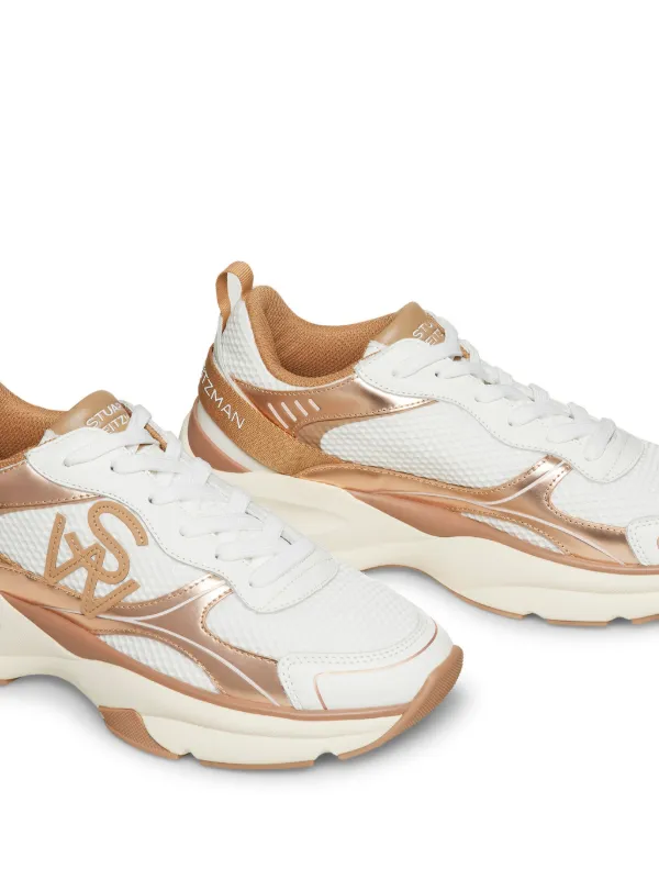 Stuart Weitzman SW Panelled Sneakers | White | FARFETCH