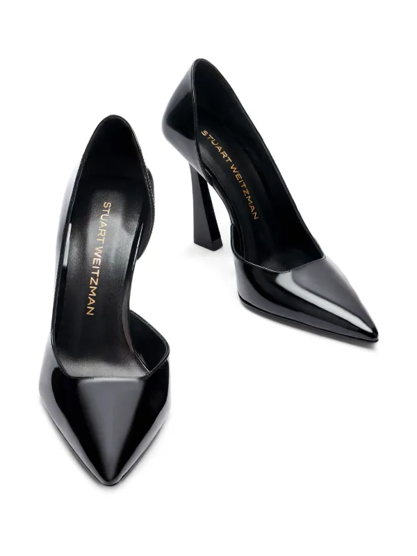 Stuart Weitzman 100mm Vinnie Pumps Black FARFETCH UK