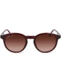 Lacoste pantos-frame sunglasses - Red