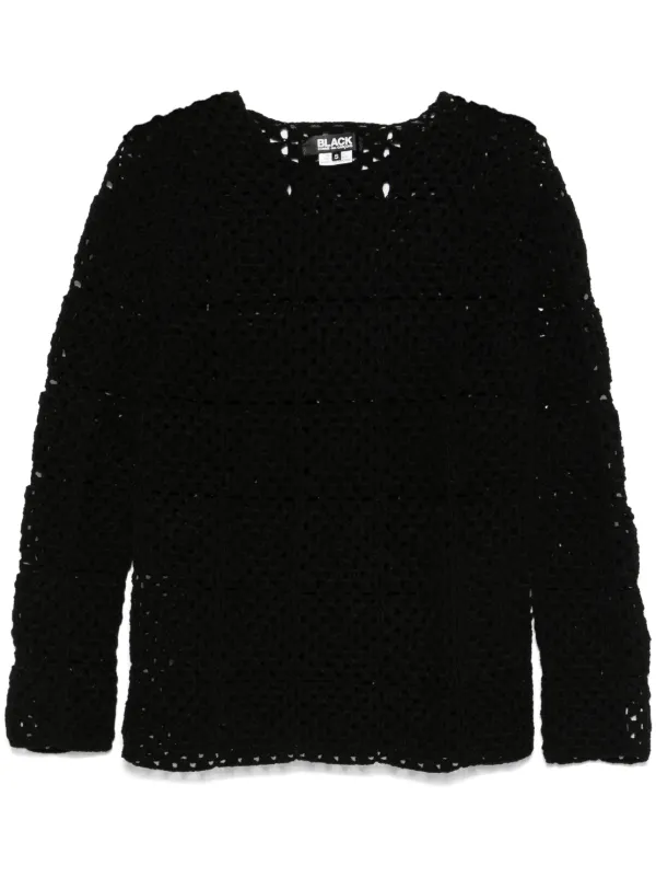 black comme des garconsニット