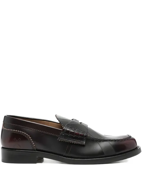 college panelled loafers