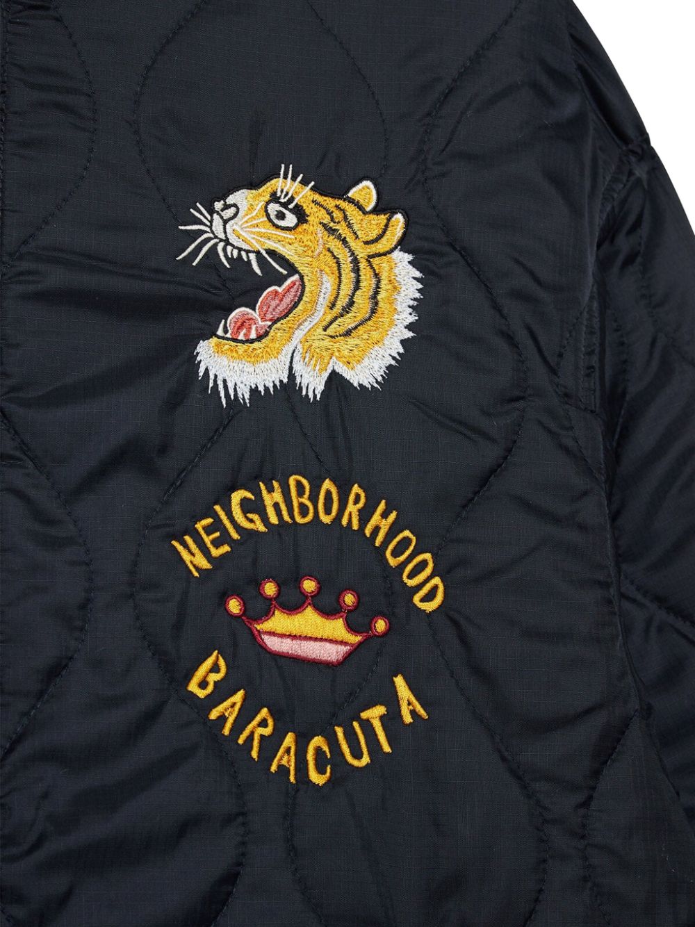 NEIGHBORHOOD EMBROIDERED BOMBER JACKET 