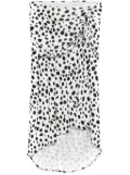 Love Moschino polka dot-print midi skirt - White