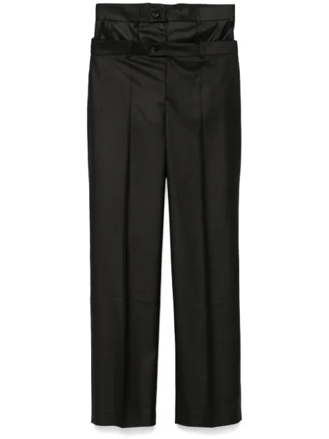 BETTTER double-waistband trousers