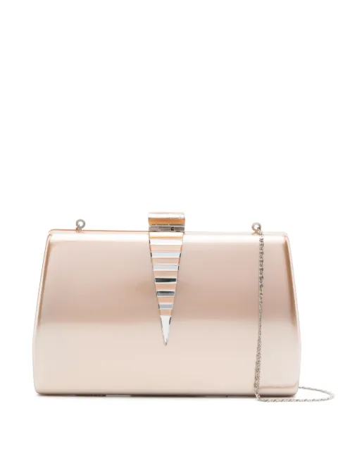 Ferragamo Pre-Owned 2000s shine detail clutch bag