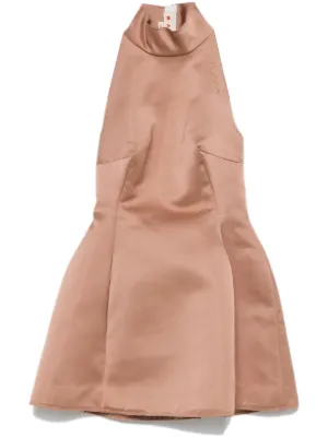 Sacai ストラップレス ミニドレス | ニュートラル | FARFETCH JP