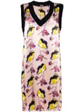 Miu Miu Pre-Owned V-neck dress - Black