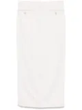 BETTTER Upside-down midi skirt - White