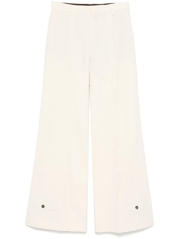 Bettter Upside-down Trousers in White