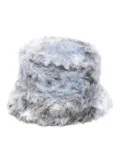 Marni faux-fur bucket hat - Grey