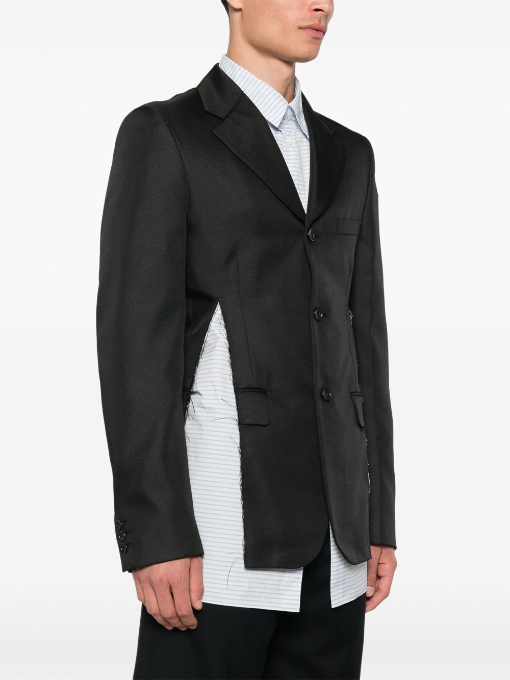 Comme des Garcons Homme Plus twill-weave blazer Men