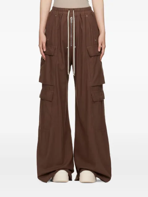 Rick Owens DRKSHDW drawstring cargo trousers