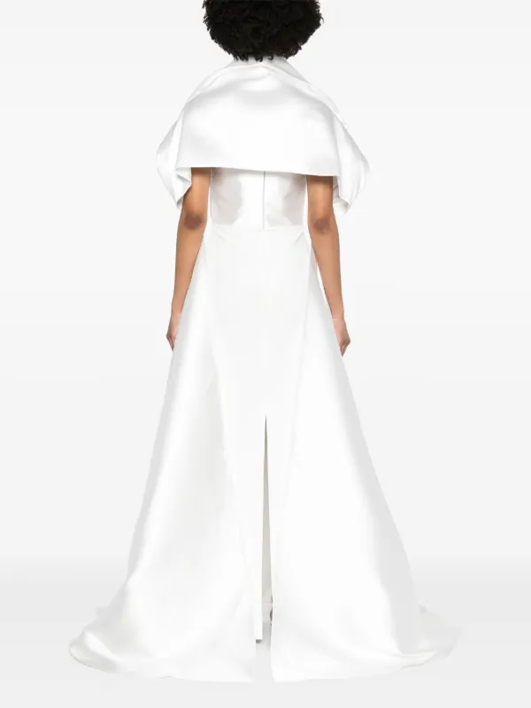 Solace London Vera Gown | White | FARFETCH