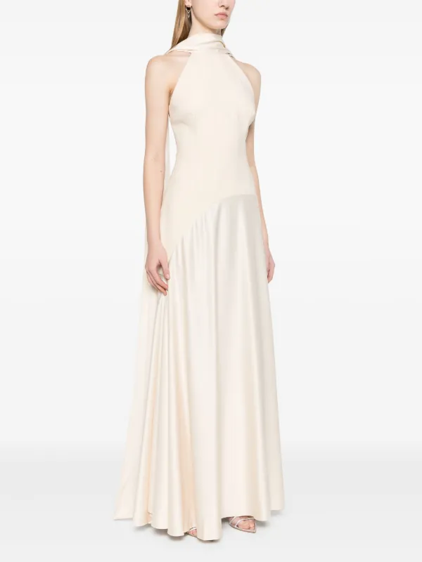 Solace London Cece Maxi Dress | Neutrals | FARFETCH AZ Solace London Cece Maxi Dress | Neutrals | FARFETCH AZ