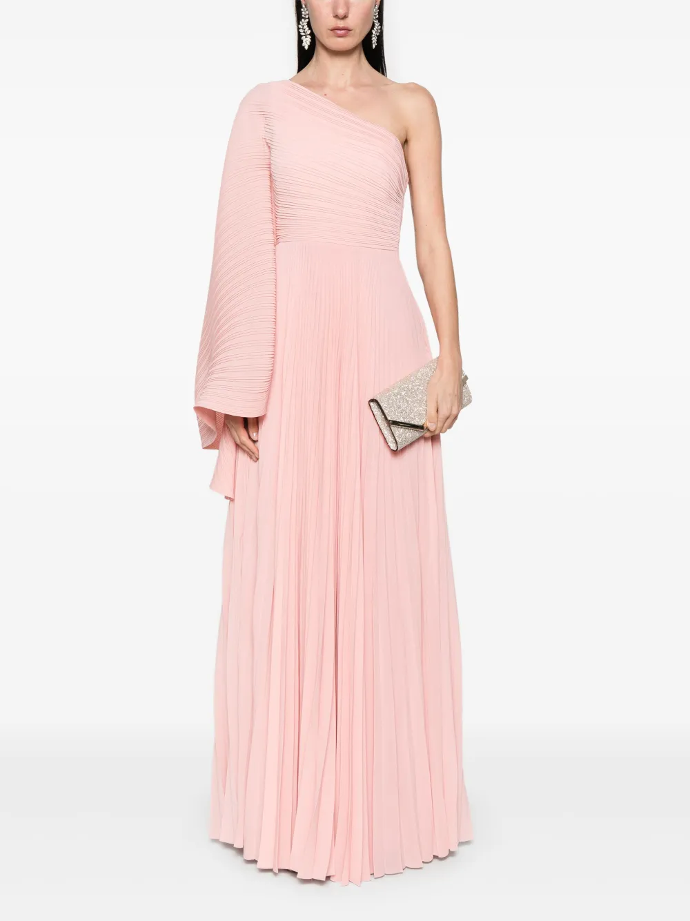 Solace London Maci maxi-jurk - Roze