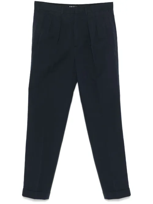 Pantalon chino en popeline - TOM FORD - Modalova