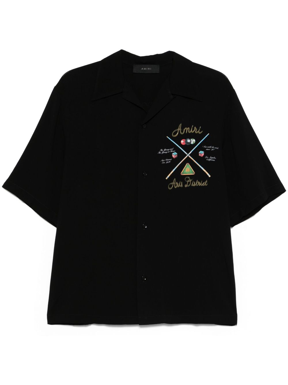 AMIRI Pool Cue shirt - Black