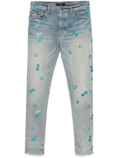 AMIRI jean Dice - Bleu - AMIRI - Modalova