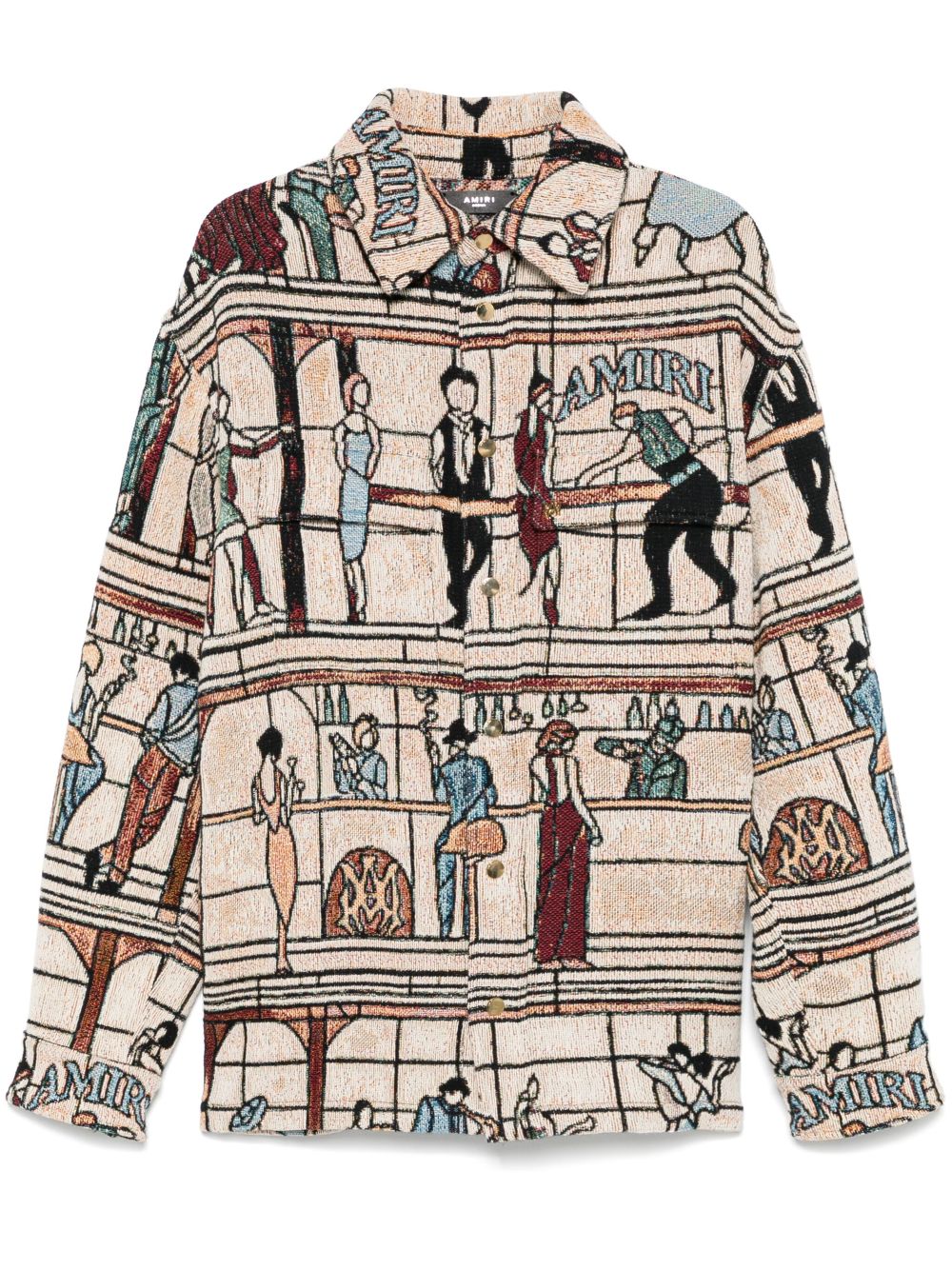 tapestry overshirt