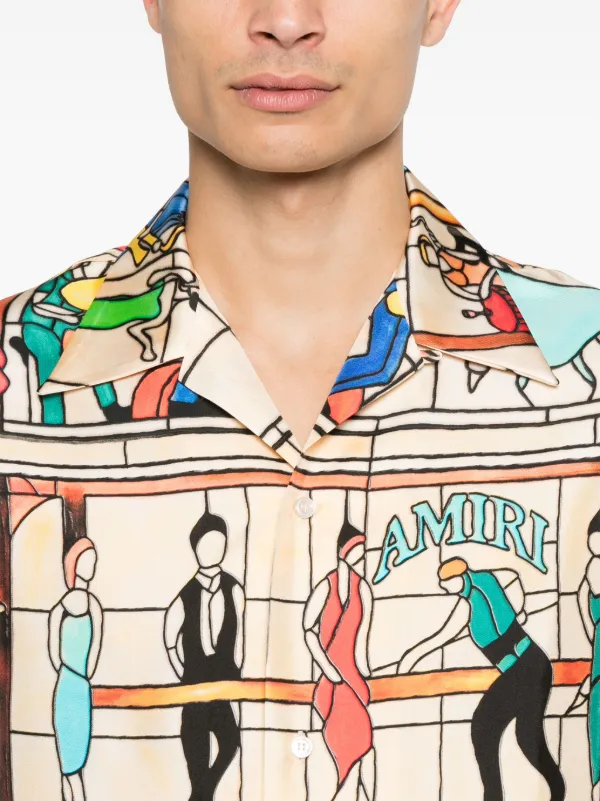 AMIRI Pool Hall Shirt | Neutrals | FARFETCH