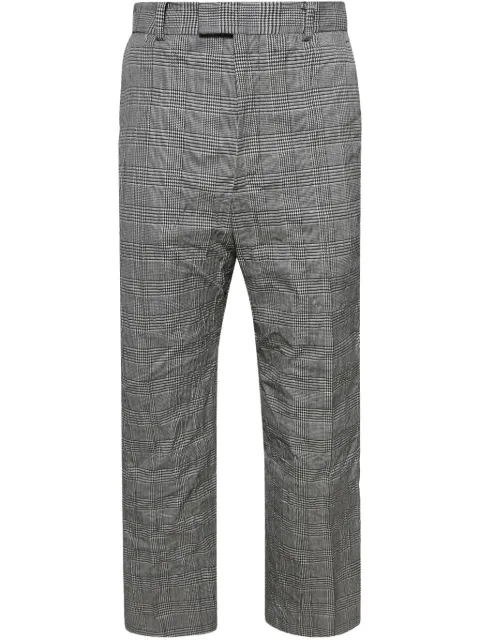VETEMENTS checked trousers