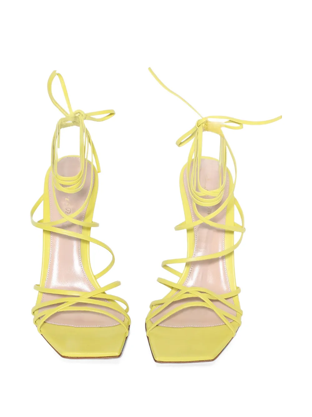 Gianvito Rossi Sorrento sandals - Geel