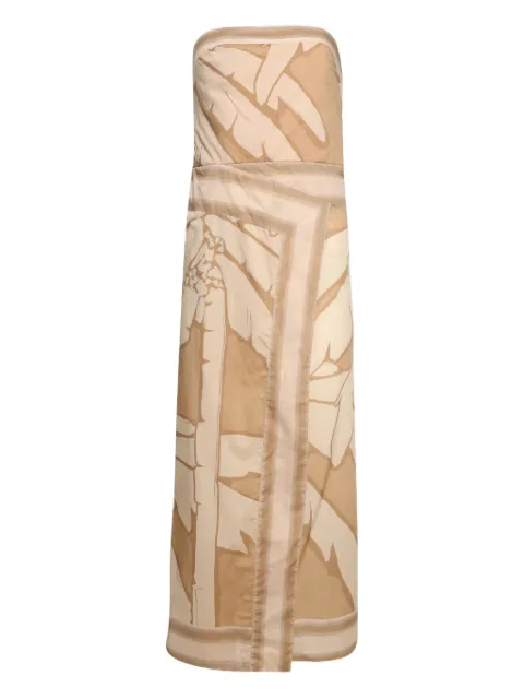 Johanna Ortiz Abito midi in cotone