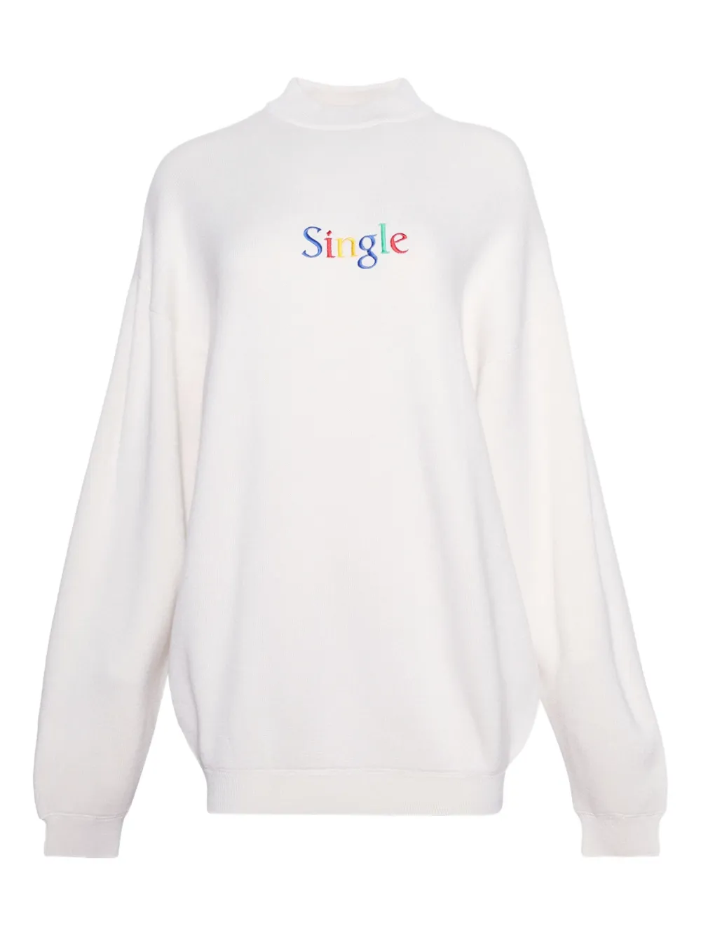 embroidered sweatshirt