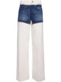 Jean Paul Gaultier Petit Grand panelled jeans - Neutrals