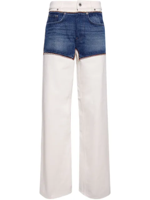 Jean Paul Gaultier Petit Grand panelled jeans