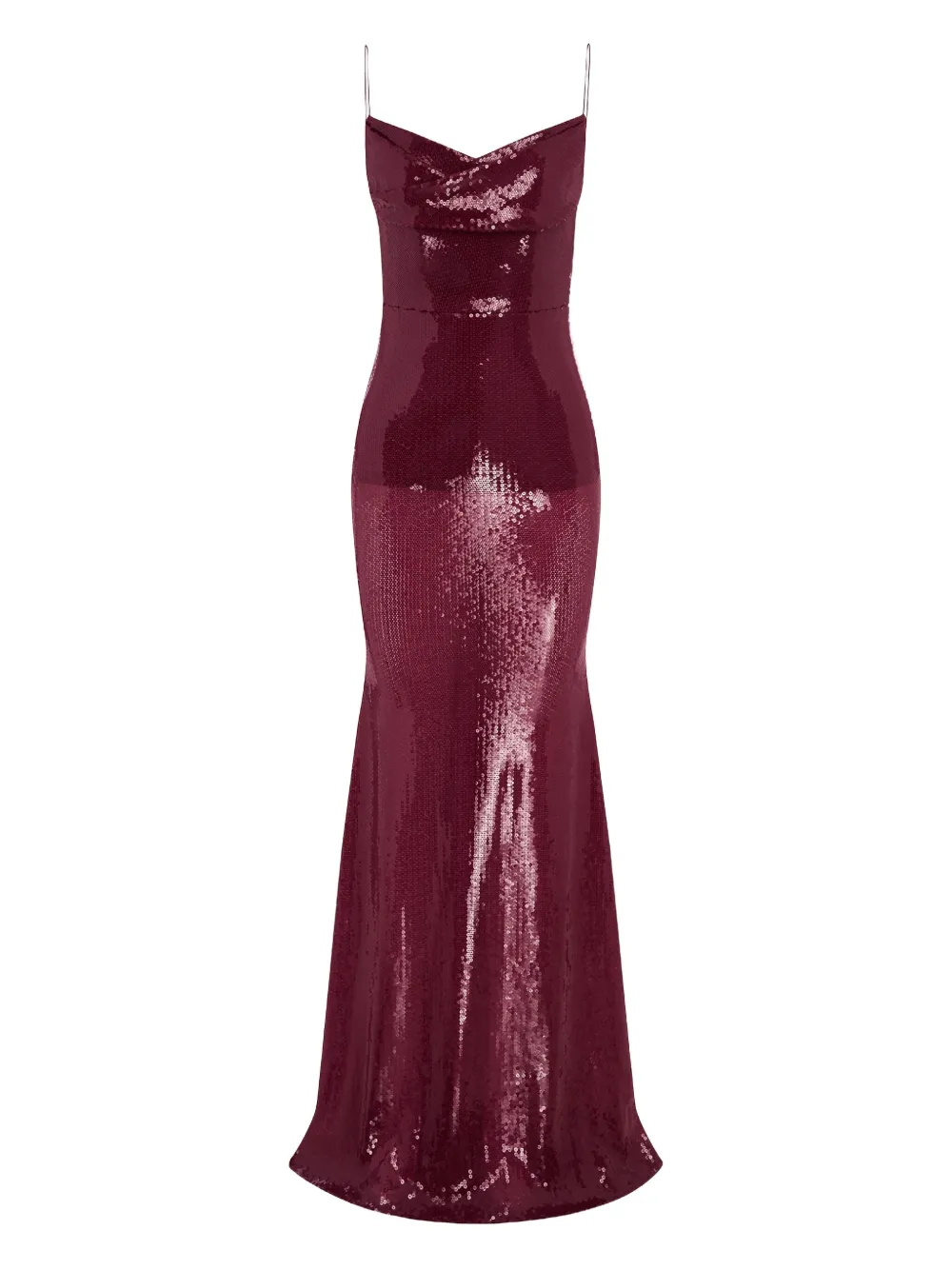 Alex Perry robe à ornements en sequins | rouge | Image 1