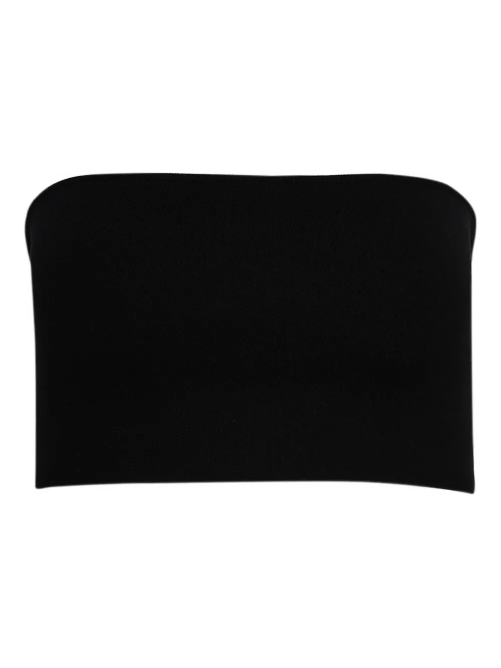 strapless knitted top