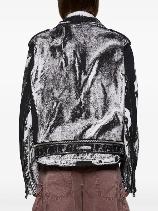Jean Paul Gaultier Cotton Coated Jacket | Black | FARFETCH