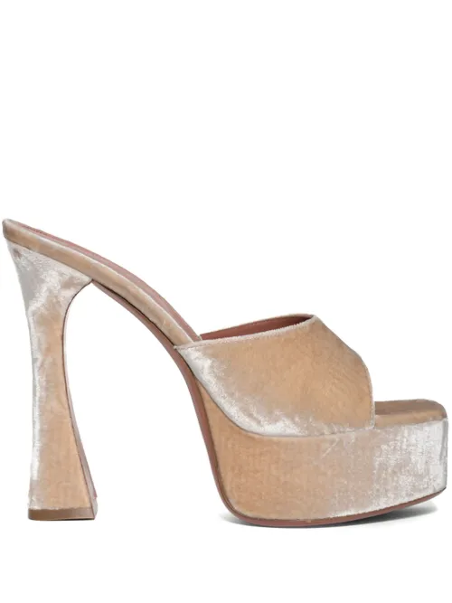 Mules Dalida 140 mm - Amina Muaddi - Modalova