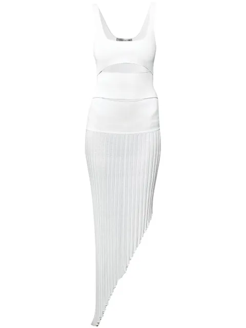 Christopher Esber vestido asimétrico Slash
