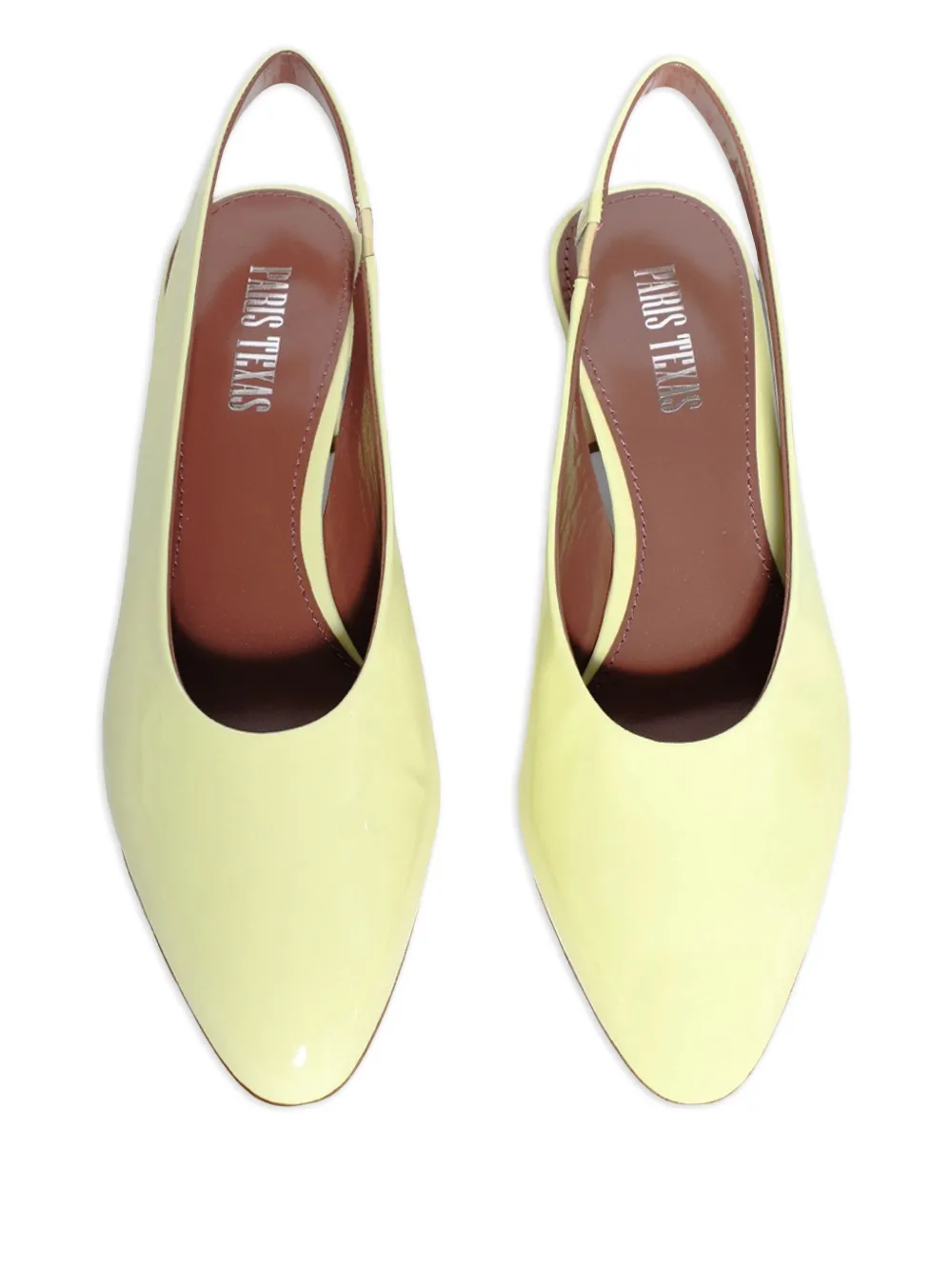 Paris Texas 50mm Lavinia pumps - Geel