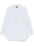 Comme des Garçons Homme Plus striped shirt - White
