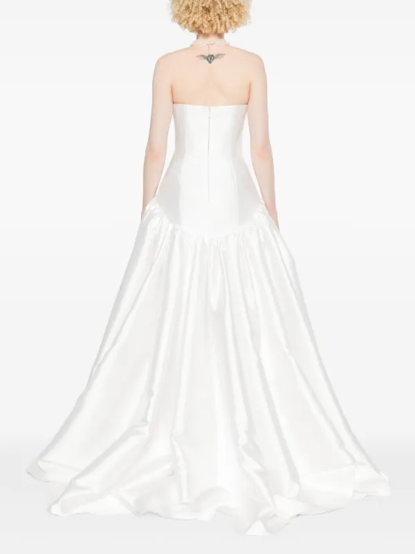 Solace London Cassias Gown | White | FARFETCH