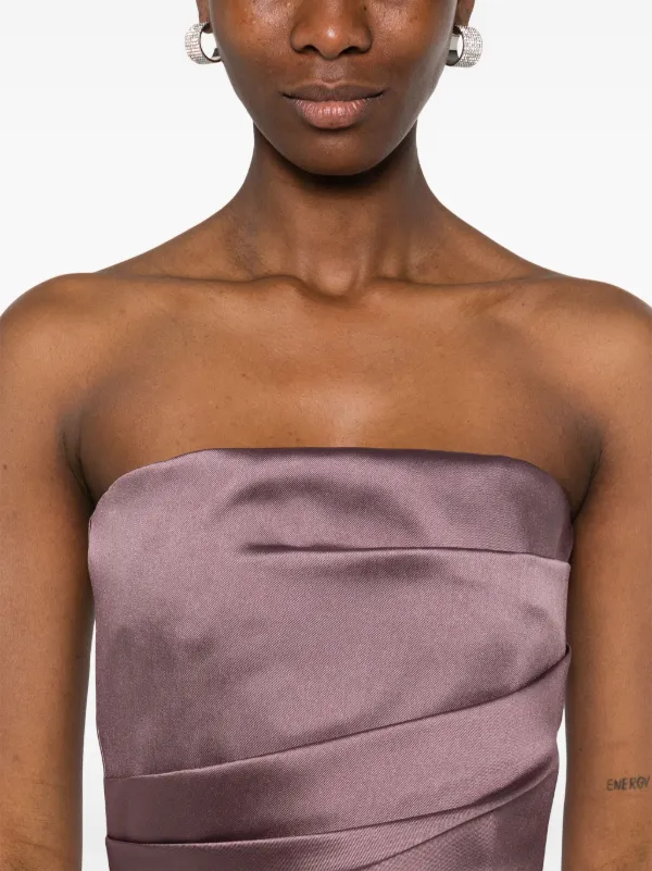 Solace London The Afra Maxi Dress | Purple | FARFETCH