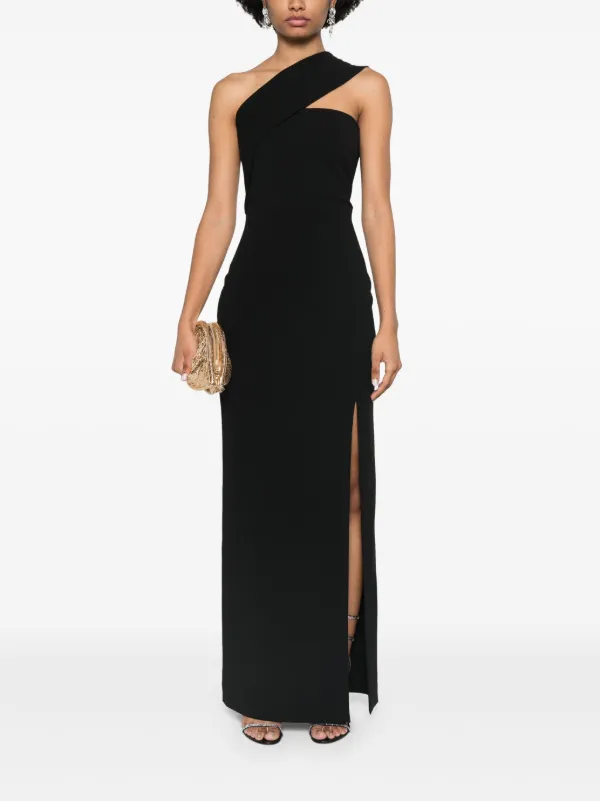 Solace London The Lois Maxi Dress | Black | FARFETCH