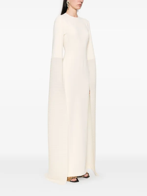 Solace London Naomi Maxi Dress | Neutrals | FARFETCH