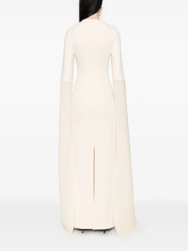 Solace London Naomi Maxi Dress | Neutrals | FARFETCH