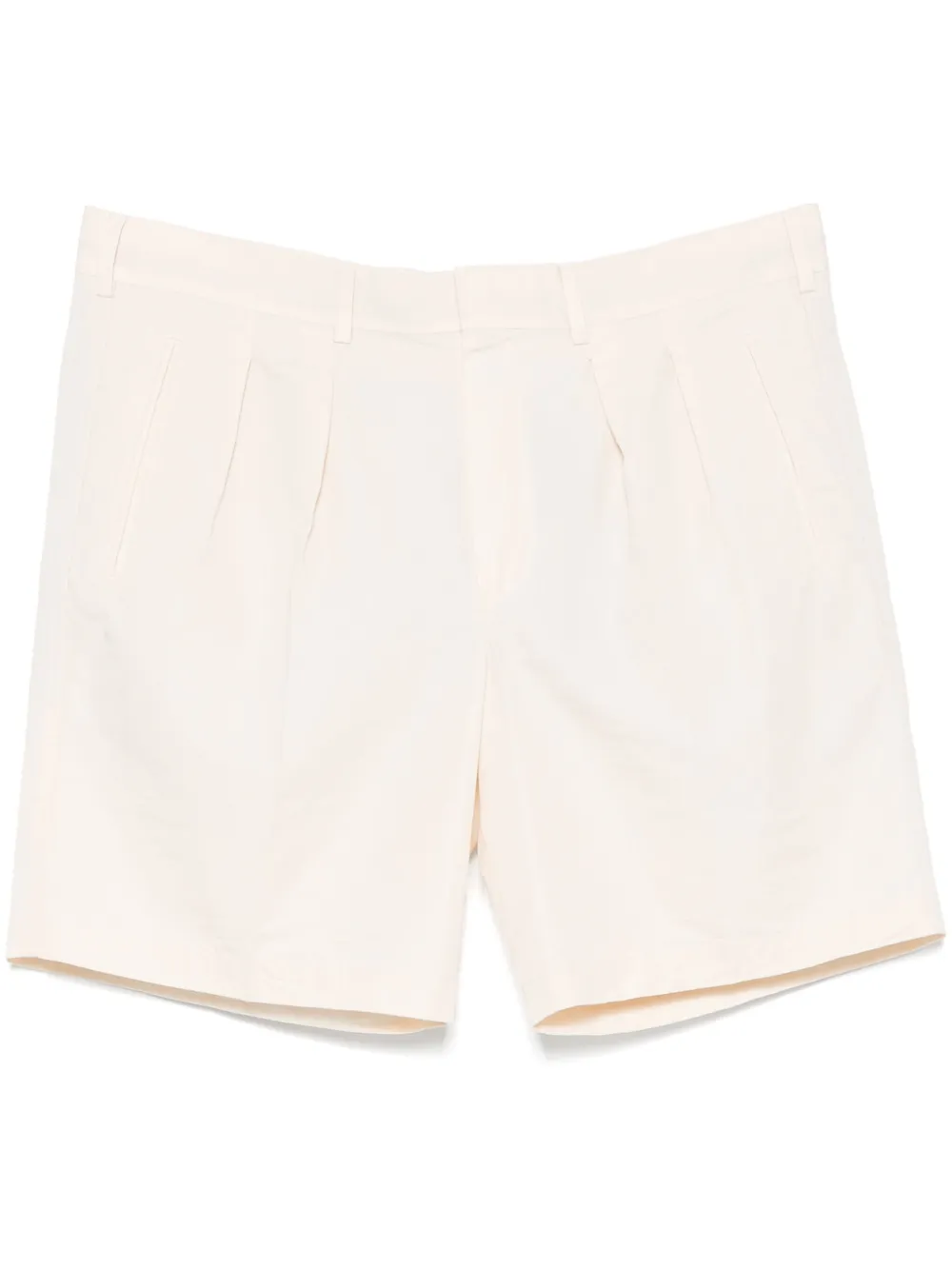 TOM FORD Popeline getailleerde shorts Beige