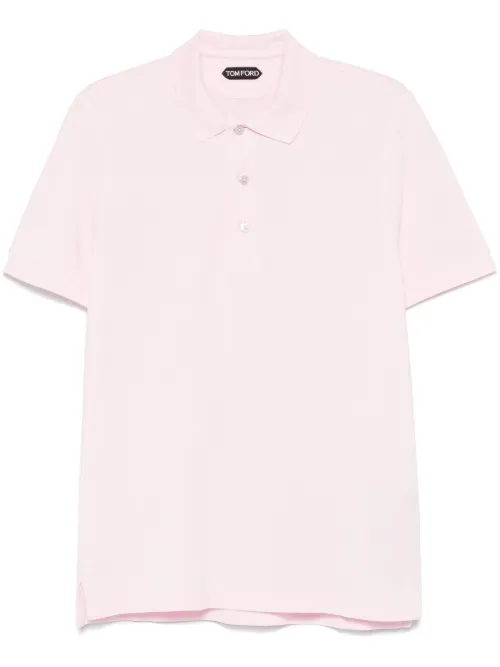 TOM FORD polo en piqué - Rose - TOM FORD - Modalova