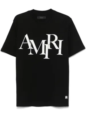 AMIRI グラデーション Tシャツ ブラック AMIRIアミリグラデーションTシャツバンダナ