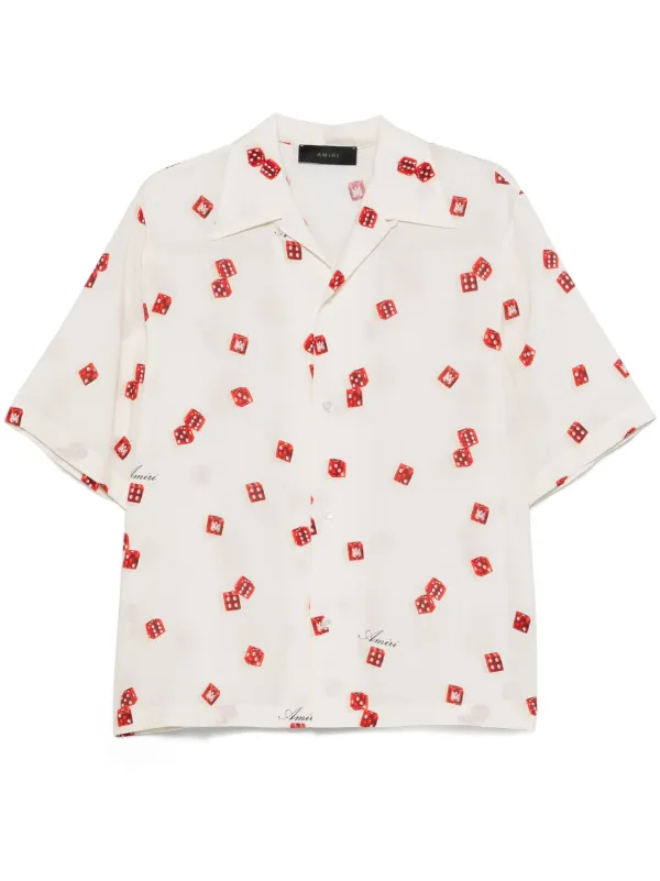 AMIRI シャツ AMIRI Dice シャツ | ホワイト | FARFETCH JP