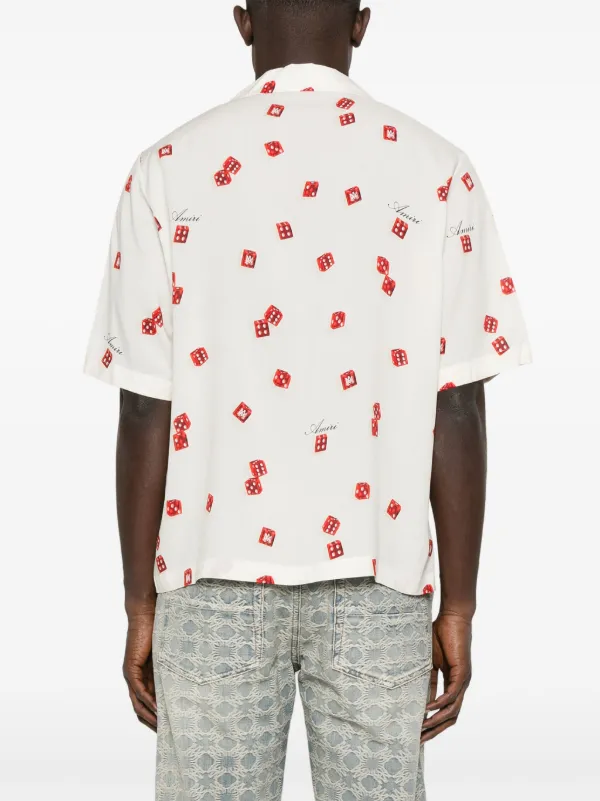 AMIRI Dice Shirt | White | FARFETCH