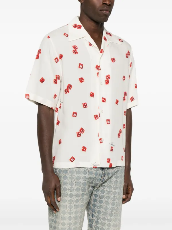 AMIRI Dice Shirt | White | FARFETCH